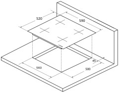 Индукционная варочная панель Kuppersberg ICS 624