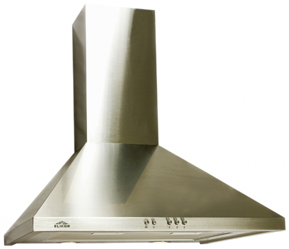 Кухонная вытяжка ELIKOR Вента 60 нержавейка кнопочный переключатель