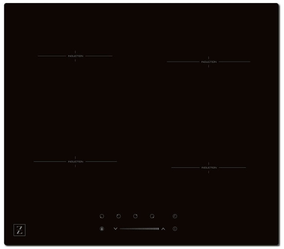 Индукционная варочная панель Zugel ZIH604B