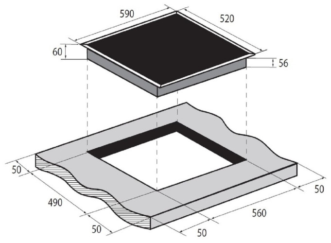 Индукционная варочная панель Zugel ZIH604B