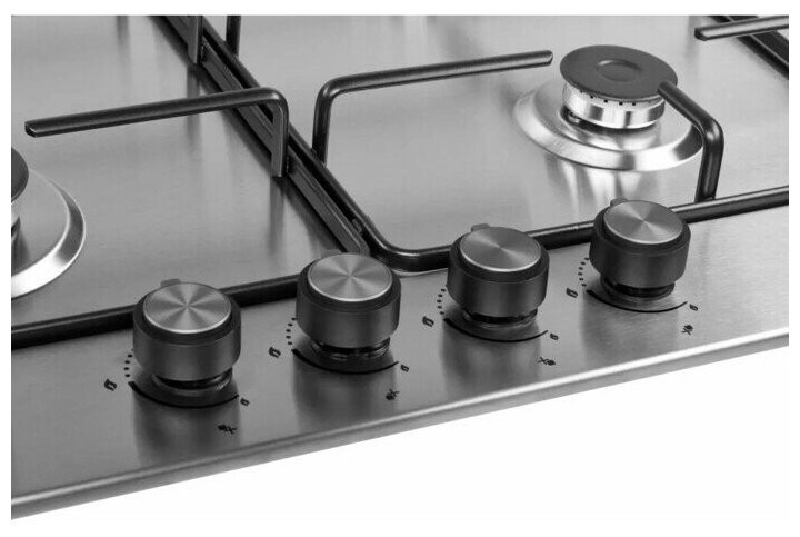 Газовая варочная панель Monsher MSG 66 Acier