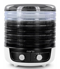 Сушилка для овощей и фруктов Marta MFD-8017PS темный обсидиан
