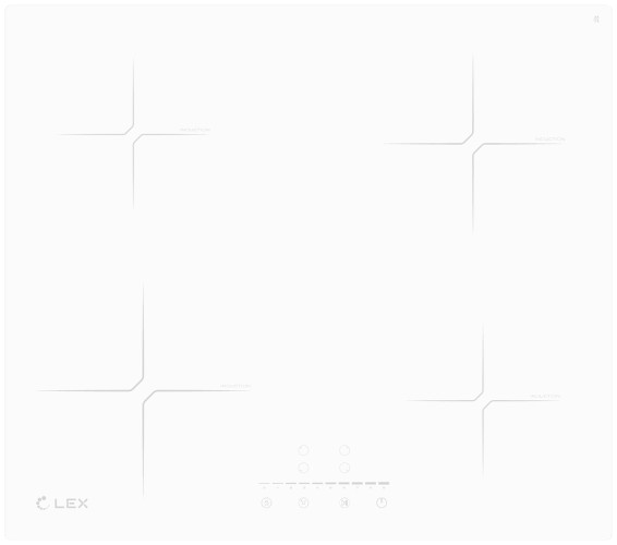 Индукционная варочная панель Lex EVI 640-2 WH