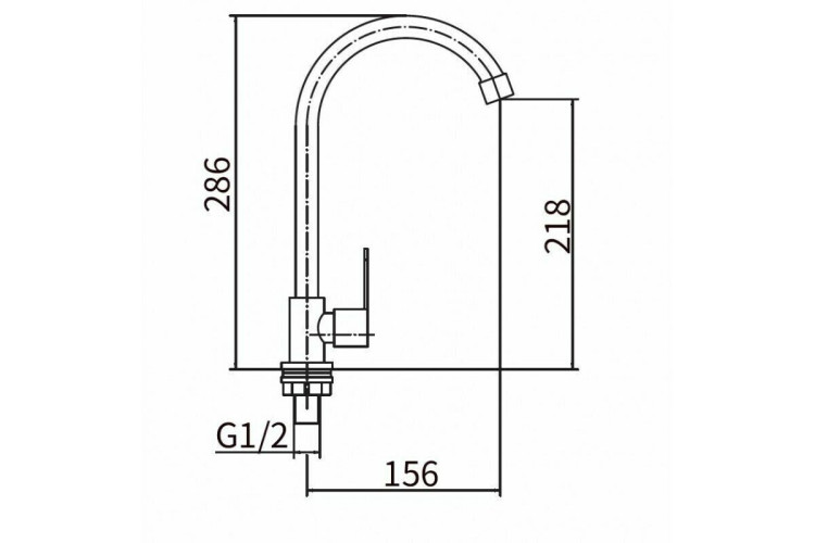 Смеситель для кухни Fashun A54192