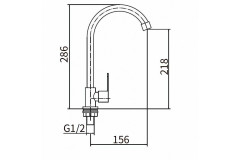 Смеситель для кухни Fashun A54192