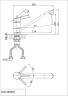 Смеситель для кухни D&K Rhein Schiller DA1462301