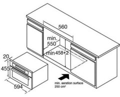 Встраиваемая микроволновая печь Candy MIC 440 TX