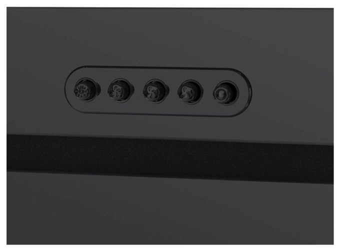 Встраиваемая вытяжка HOMSair Crocus Push 52 черный