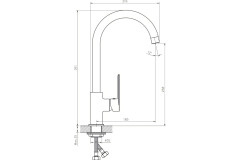 Смеситель для кухни Rush Haiti HA1935-22