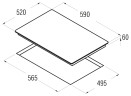 Индукционная варочная панель Cata I 6004 BK