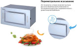 Встраиваемая вытяжка Weissgauff AURA 1200 REMOTE WH