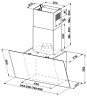 Кухонная вытяжка Faber Daisy EG6 LED WH A55