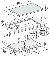 Электрическая варочная панель Miele KM 6564 FL