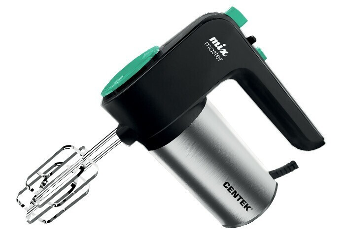 Миксер Centek CT-1123 черный/сталь