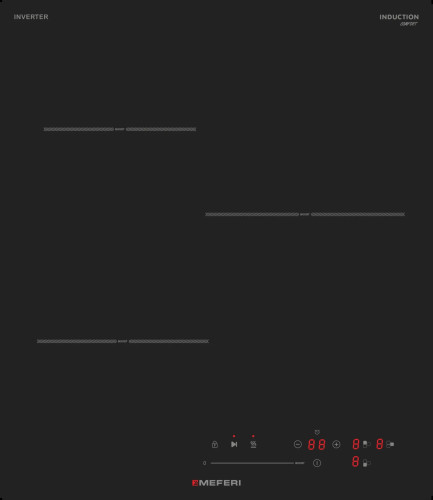 Индукционная варочная панель Meferi MIH453BK COMFORT