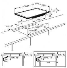Индукционная варочная панель Electrolux EHXD 675 FAK