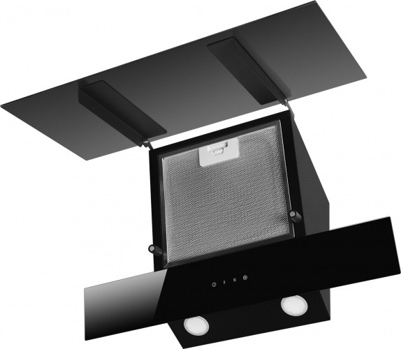 Кухонная вытяжка Weissgauff WGH 600 Touch Double Black Glass