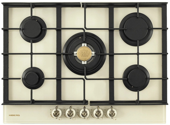 Газовая варочная панель HIBERG VM 7055 RY