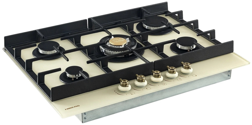 Газовая варочная панель HIBERG VM 7055 RY