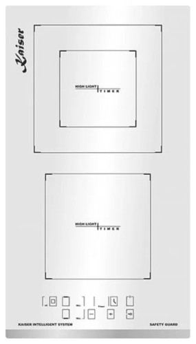 Электрическая варочная панель Kaiser KCT 3721 F W