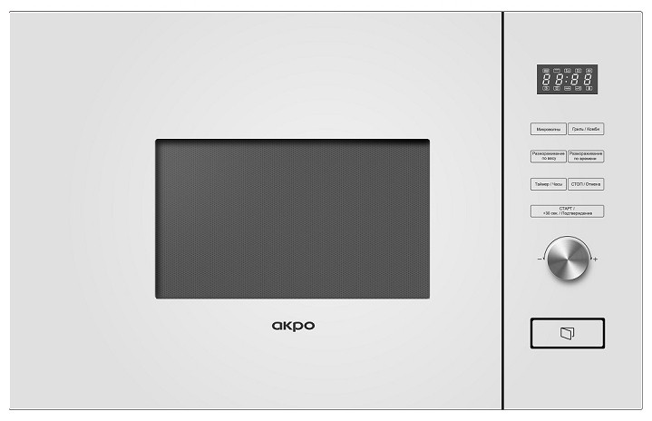 Встраиваемая микроволновая печь Akpo MEA 82008 MEP02 WH