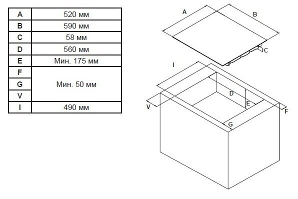Индукционная варочная панель Simfer H60I74S006