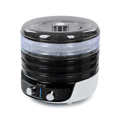 Сушилка для овощей и фруктов Marta MFD-8053PS темный обсидиан