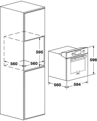 Электрический духовой шкаф Fulgor Milano FCO 6215 TEM X