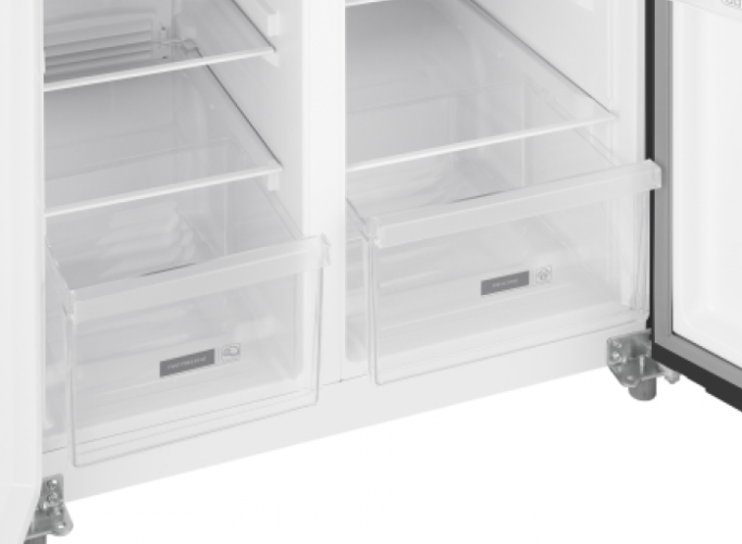 Холодильник Weissgauff WSBS 500 Black