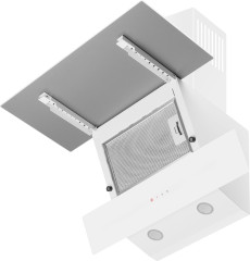 Кухонная вытяжка Weissgauff Yota 602 touch double white glass