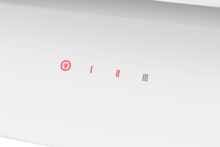 Кухонная вытяжка Weissgauff Yota 602 touch double white glass