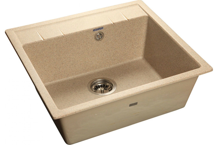 Кухонная мойка GranFest Quadro GF-Q-561 песочный