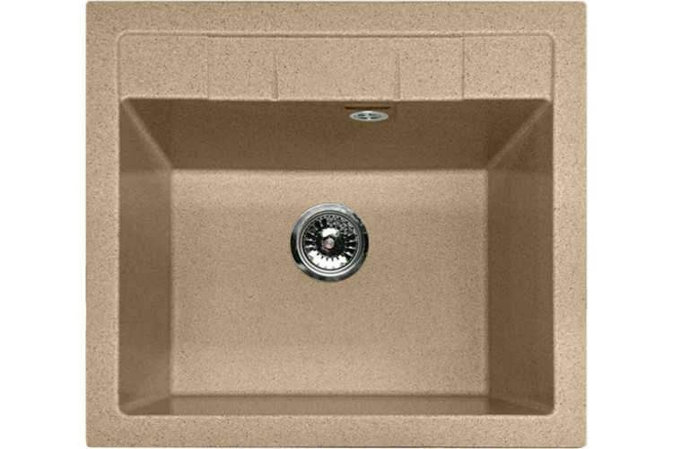 Кухонная мойка GranFest Quadro GF-Q-561 песочный