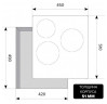 Индукционная варочная панель Lex EVI 430 WH