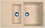 Кухонная мойка Zigmund & Shtain Rechteck 775.2 топленое молоко