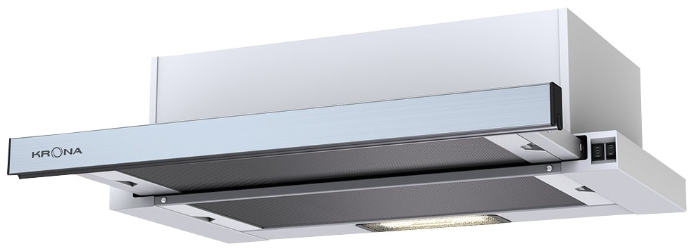 Встраиваемая вытяжка Krona KERRY 600 INOX PB
