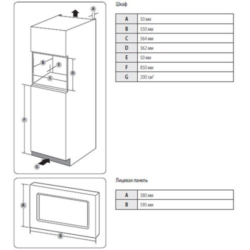 Встраиваемая микроволновая печь Samsung FW77SUW