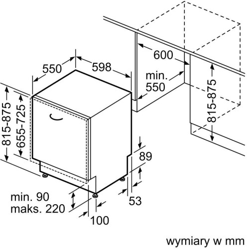 Посудомоечная машина Bosch SMV46KX55E