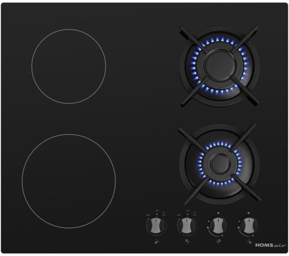 Комбинированная варочная панель Homsair HOMSair HG641VBK