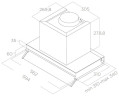 Встраиваемая вытяжка Elica BOXIN LX BL MAT A 60