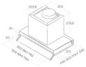 Встраиваемая вытяжка Elica BOXIN LX BL MAT A 60