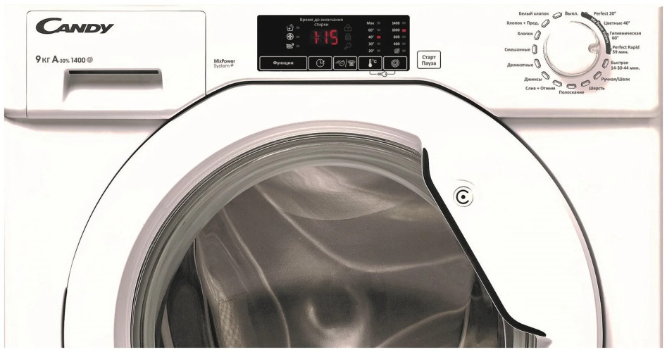 Встраиваемая стиральная машина Candy CBWMS 914 TWH-S