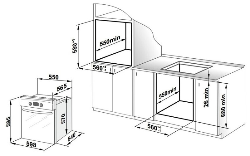Электрический духовой шкаф Gefest DA 622-04 B1 S