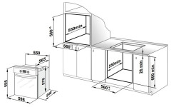 Электрический духовой шкаф Gefest DA 622-04 B1 S
