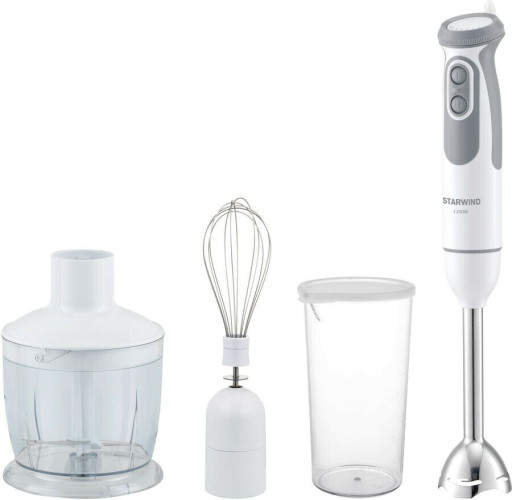 Блендер StarWind SBP3242 белый/серый