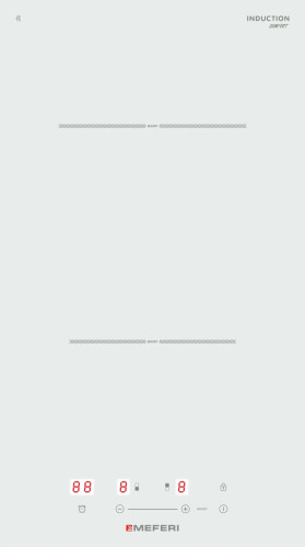Индукционная варочная панель Meferi MIH302WH COMFORT
