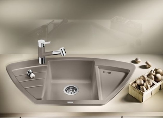 Кухонная мойка Blanco Zia 9E кофе 515074