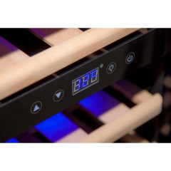 Винный шкаф Dunavox DX-51.150DBK/DP