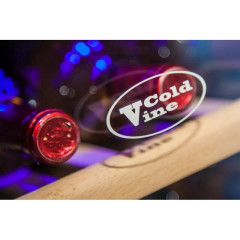 Винный шкаф Dunavox DX-51.150DBK/DP