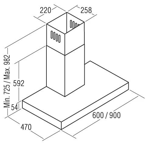 Кухонная вытяжка Cata S 900